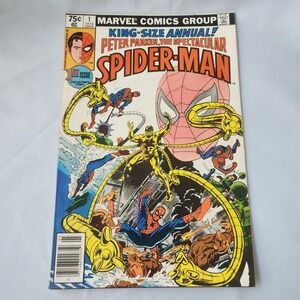 Spectacular Spider-Man King-Size Annual #1 Marvel‎ Comic Book 1979 1st Issue